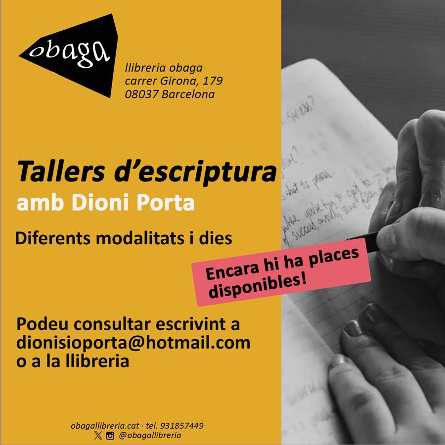 Tallers d'escriptura - 