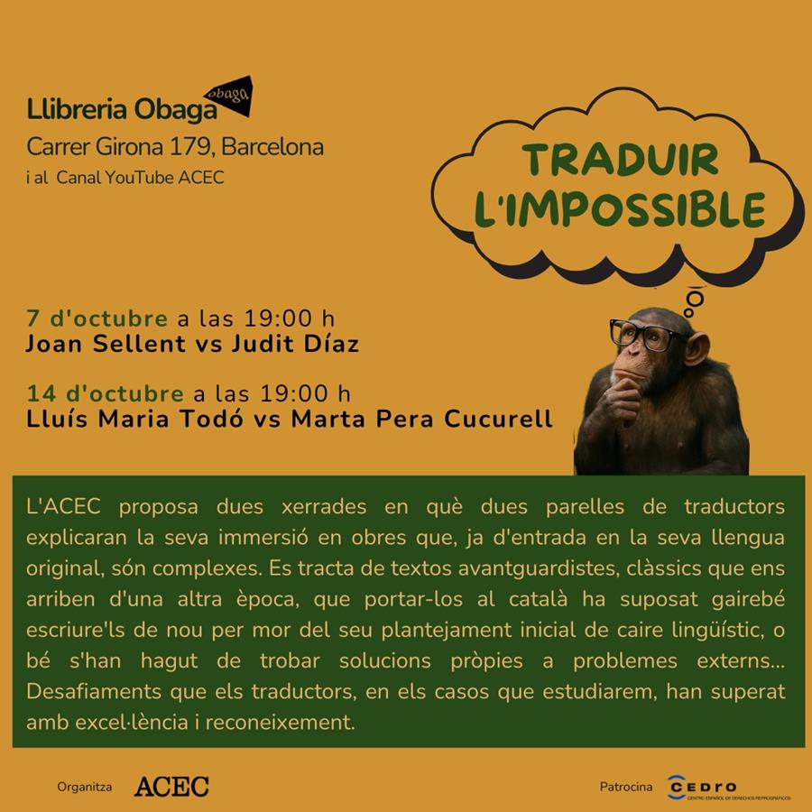 Traduir l'impossible - 