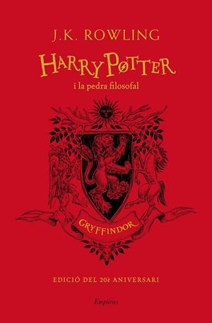 Harry Potter i la pedra filosofal (Gryffindor) TD | 9788417879785 | Rowling, J.K.