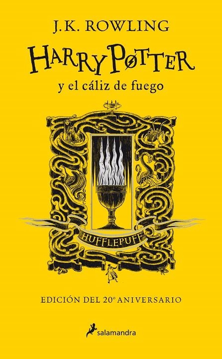 Harry Potter y el cáliz de fuego (edición Hufflepuff del 20º aniversario) (Harry | 9788418174391 | Rowling, J.K.