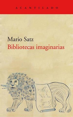 Bibliotecas imaginarias | 9788418370595 | Satz Tetelbaum, Mario