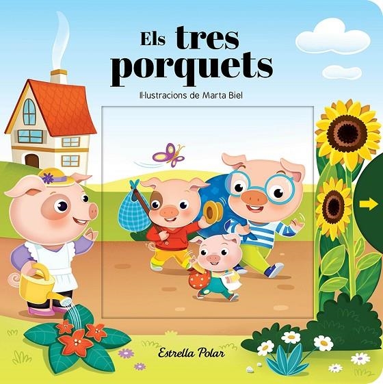 Els tres porquets. Conte amb mecanismes | 9788491373933 | Autors, Diversos