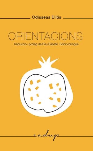 Orientacions | 9788412455717 | Elitis, Odisseas