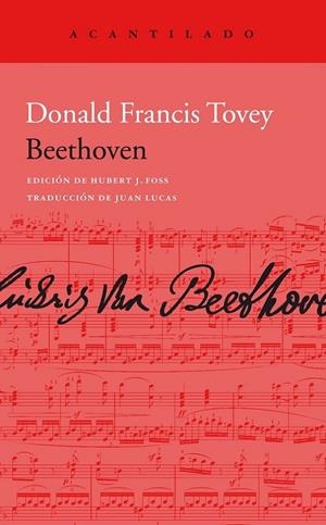 Beethoven | 9788418370946 | Tovey, Donald Francis