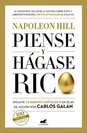 Piense y hágase rico | 9788418620133 | Hill, Napoleon/Galán, Carlos