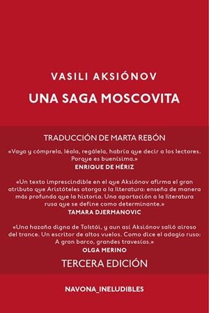 Una saga moscovita | 9788416259311 | Aksiónov, Vasili