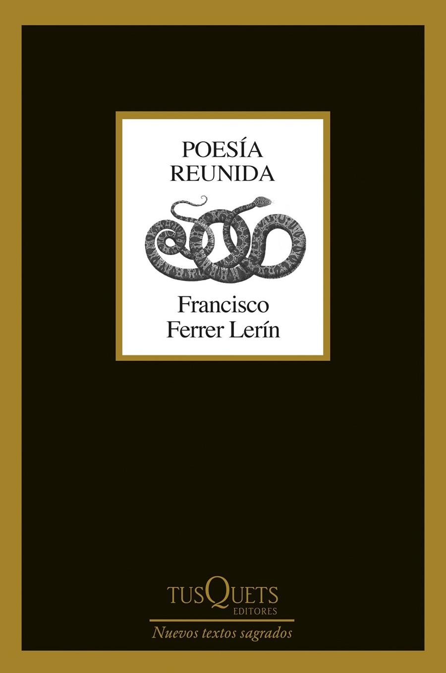 Poesía reunida | 9788411072816 | Ferrer Lerín, Francisco