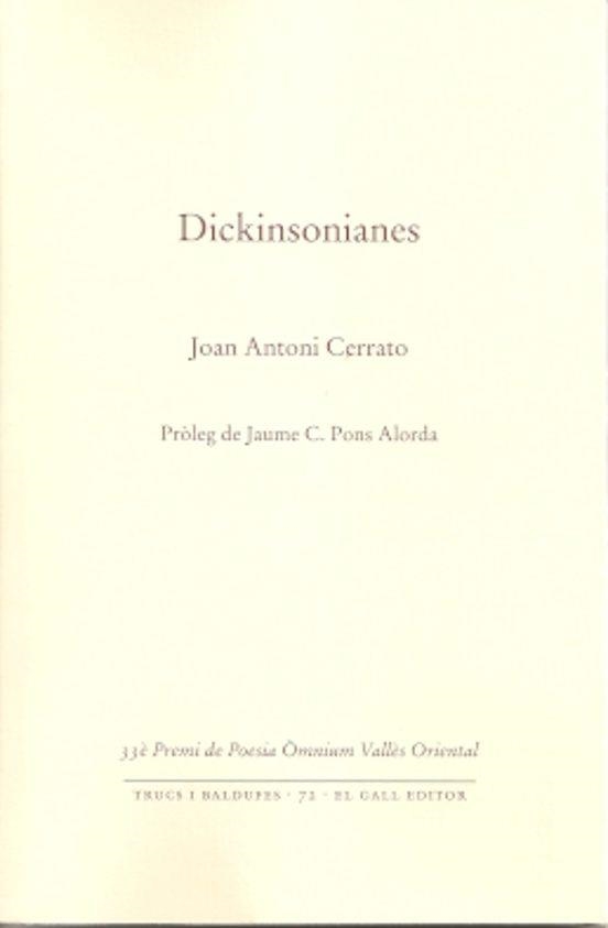 Dickinsonianes | 9788419321169 | Joan Antoni, Cerrato