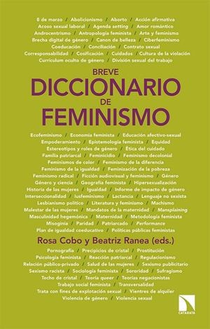 Breve diccionario de feminismo | 9788413520025 | Cobo Bedia, Rosa/Ranea Triviño, Beatriz