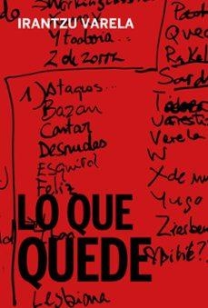 Lo que quede | 9788419323231 | Varela, Irantzu