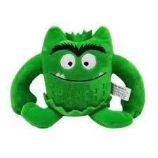MONSTRE DE COLORS PELUIX VERD (15 CM) CALMA | 8495390919346