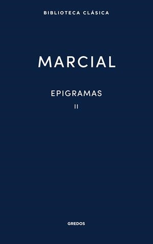Epigramas II | 9788424941277 | Marcial