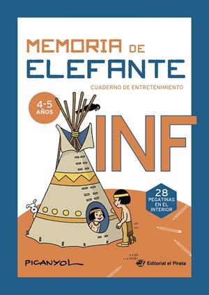 Memoria de elefante Infantil: cuaderno de vacaciones | 9788419898586 | Martínez Picanyol, Josep Lluís