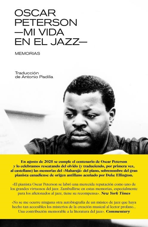 OSCAR PETERSON: MI VIDA EN EL JAZZ. MEMORIAS | 9788418404696 | Peterson, Oscar