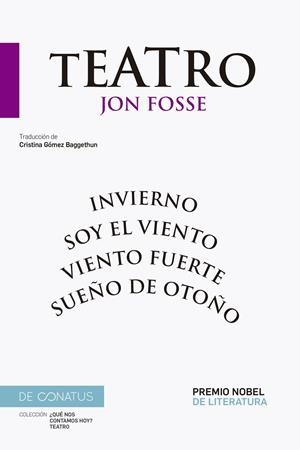 Teatro de Jon Fosse | 9788410182097 | Fosse, Jon