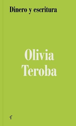 Dinero y escritura | 9791399131109 | Teroba, Olivia
