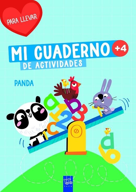Mi cuaderno de actividades para llevar. Panda | 9788408311898 | YOYO