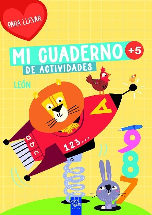 Mi cuaderno de actividades para llevar. León | 9788408311911 | YOYO