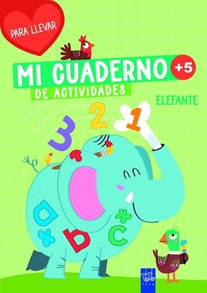 Mi cuaderno de actividades para llevar. Elefante | 9788408311928 | YOYO