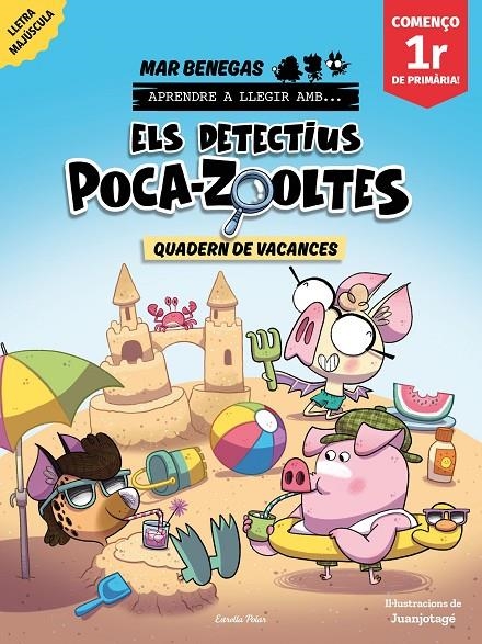 Els detectius Poca-zooltes. Quadern de vacances. Començo 1r de Primària | 9791387783174 | Benegas, Mar