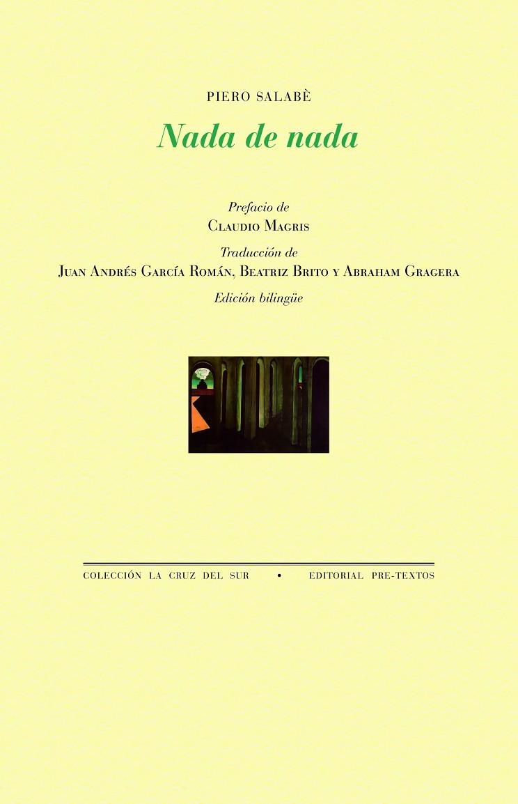 Nada de nada | 9791388054228 | Salabè, Piero