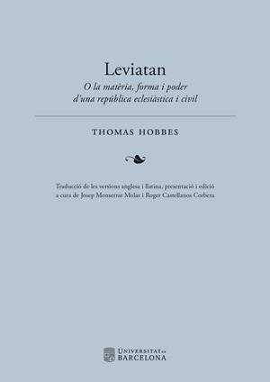Leviatan | 9788491689959 | Thomas, Hobbes