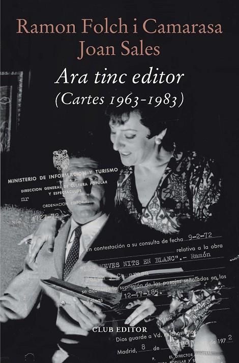 Ara tinc editor | 9788473295253 | Folch i Camarasa, Ramon/Sales, Joan