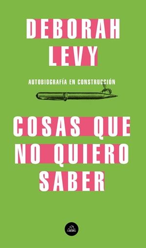 Cosas que no quiero saber | 9788439735724 | Levy, Deborah